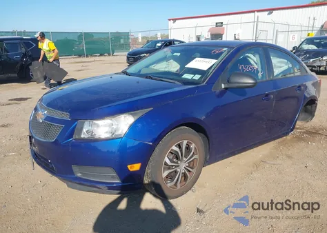 2013 Chevrolet Cruze Ls Auto из США, поврежденный, VIN 1G1PA5SH2D7242094